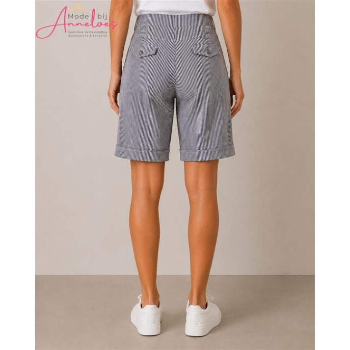 Enjoy Bermuda short strepen 923822 Indigo blauw Enjoy Bermuda short strepen 923822 Indigo blauw